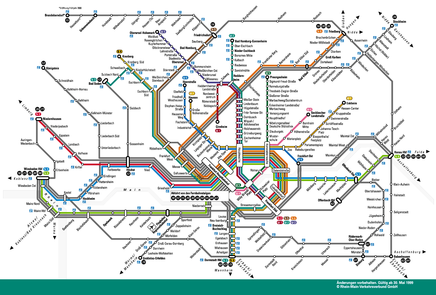 Frankfurt metro plan